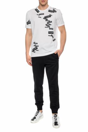 Logo-patched t-shirt, zdjęcie 2 Logo-patched t-shirt od Dolce & Gabbana